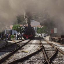 09 – Locomotiva a Vapor. Peso da Régua. 2006. Foto Luís Canotilho