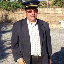 10 – Sr. Valdemar em 2006. O último ferroviário de Bragança. Era na altura quem tomava conta da secção museológica de Bragança