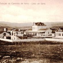 11 – Estação de Bragança vista do Lado da Gare. Bilhete postal ilustrado de 1906